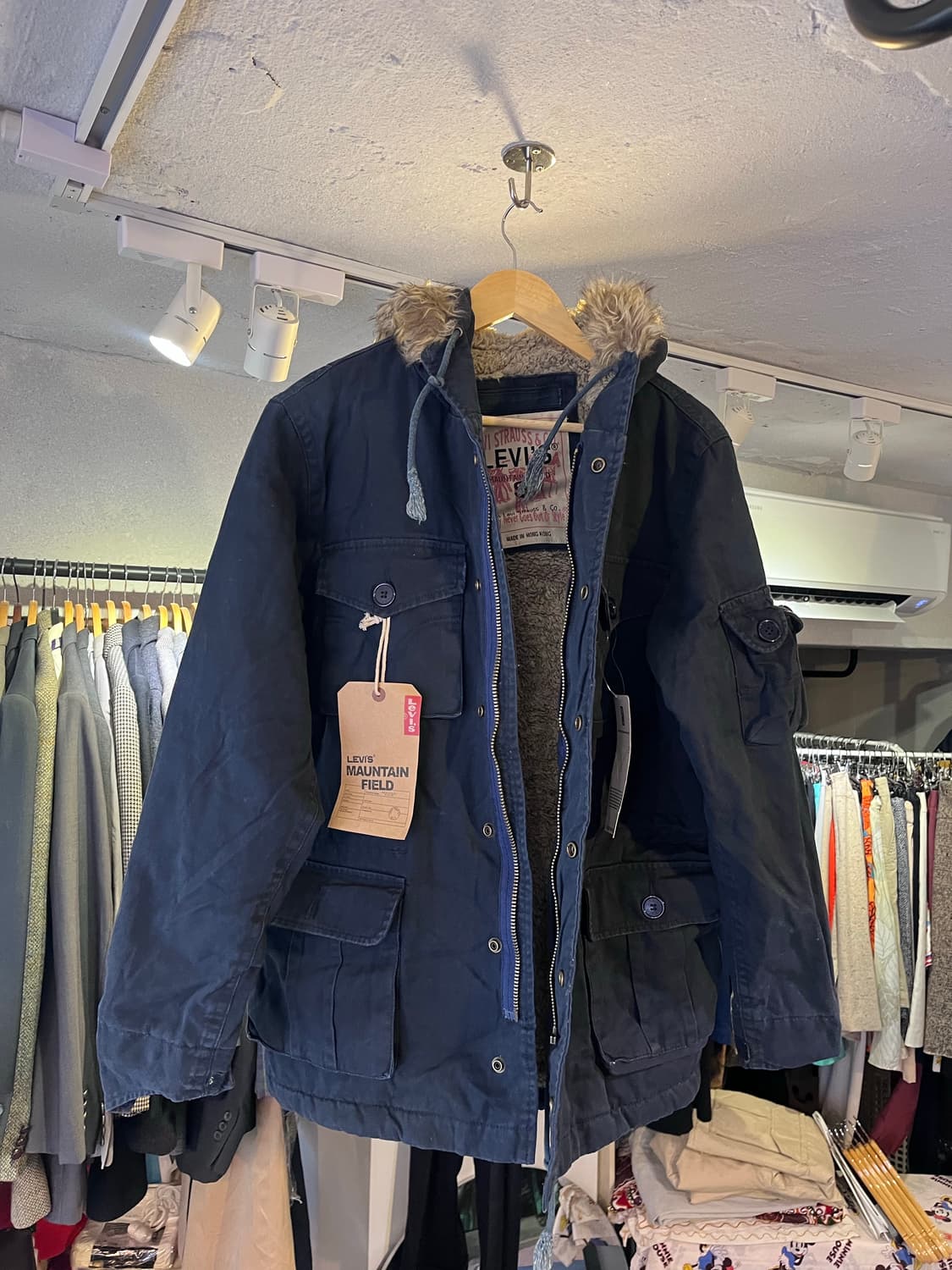 리바이스 마운틴 필드 퍼 라이닝 자켓 (데드스탁, 퍼스너유실) 상품이미지1