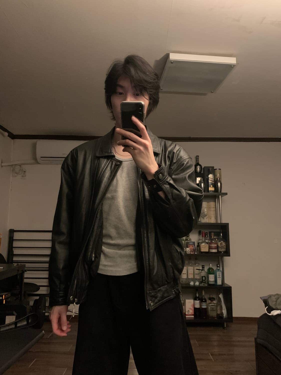 입는 순간 제임스 딘… 빈티지 레더 항공점퍼 가죽 재킷 자켓 레더 상품이미지4