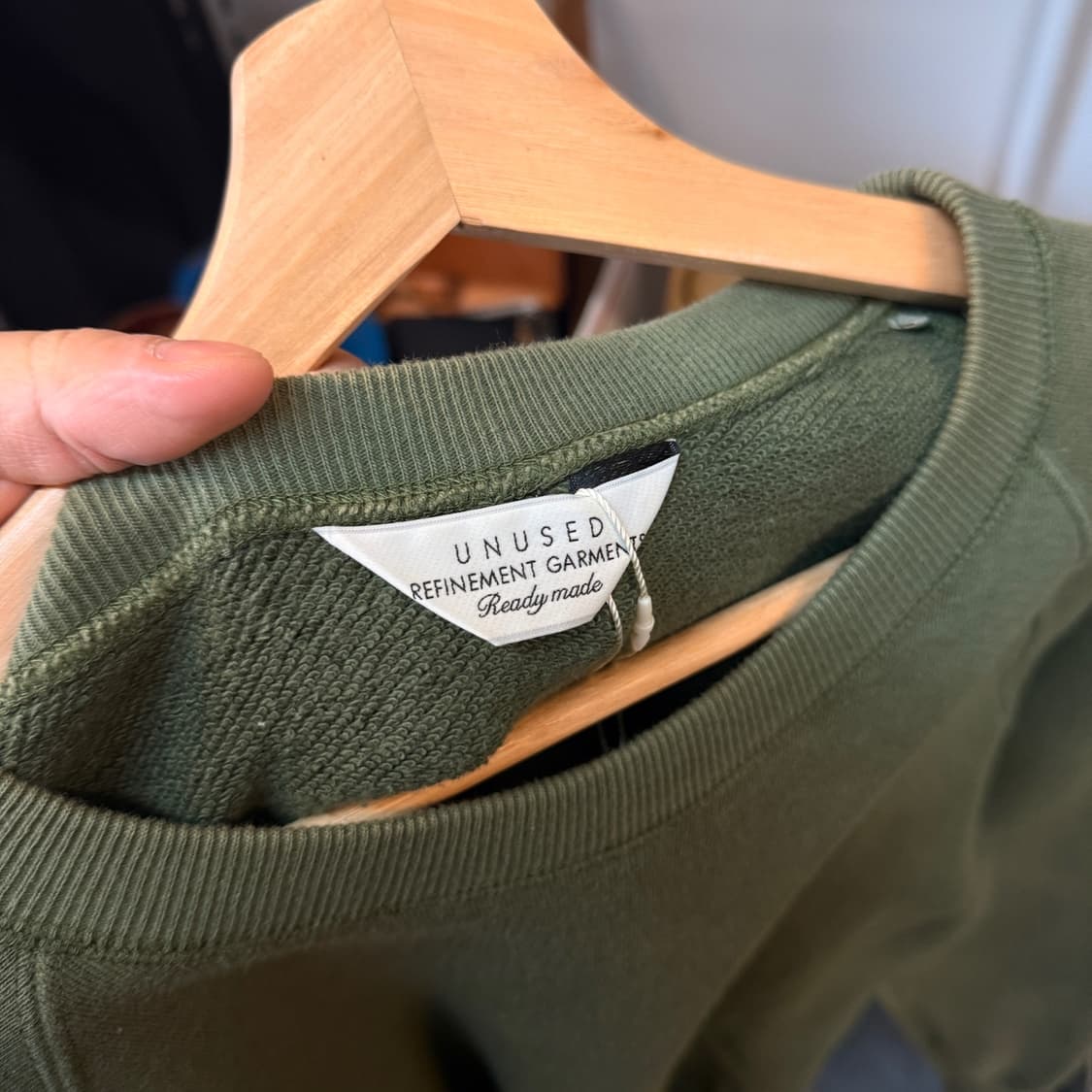 UNUSED 언유즈드 스웻셔츠 3 상품이미지3