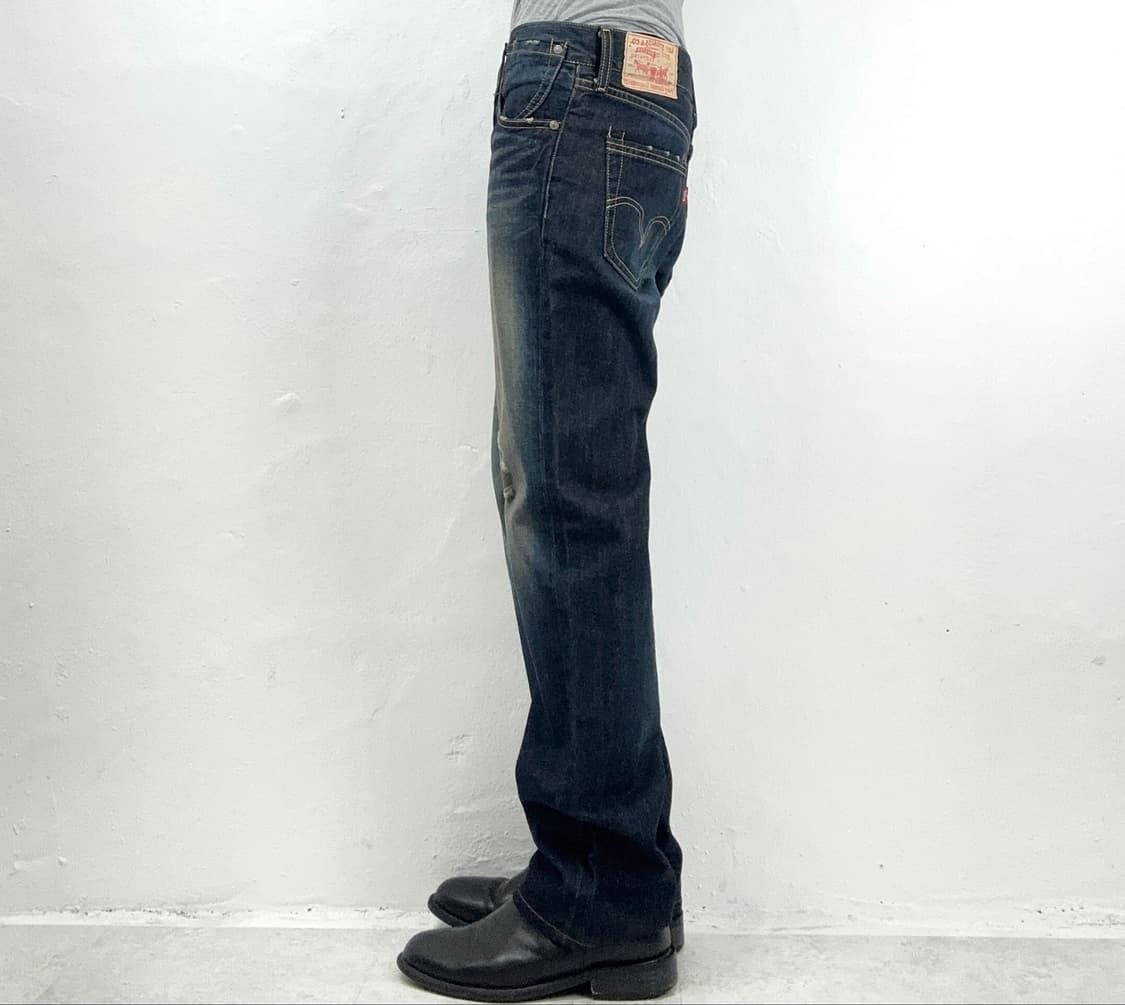 2000s Levi’s 502 Distressed Paint Splatt 상품이미지3