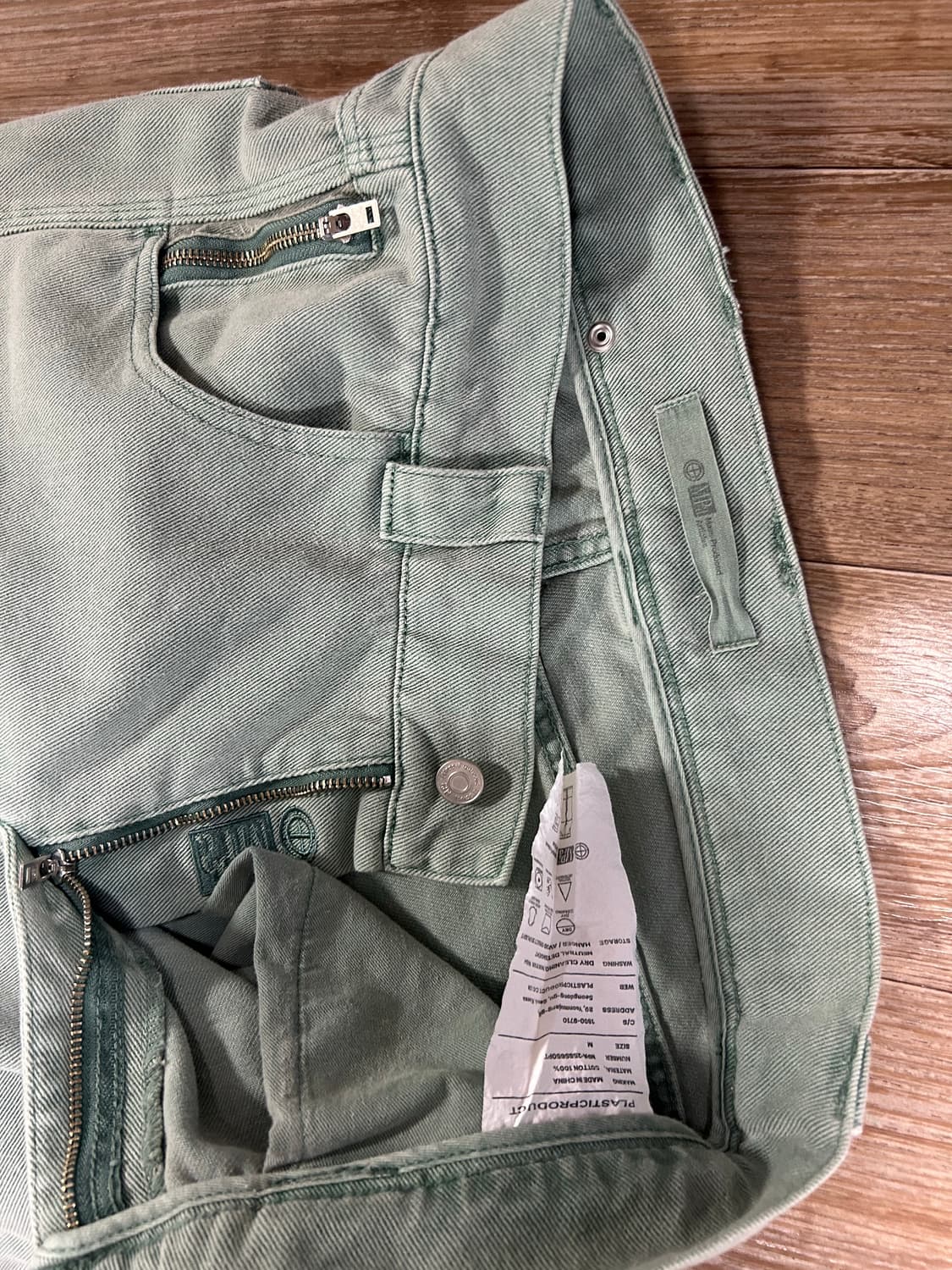 플라스틱프로덕트 팬츠 M 상품이미지7