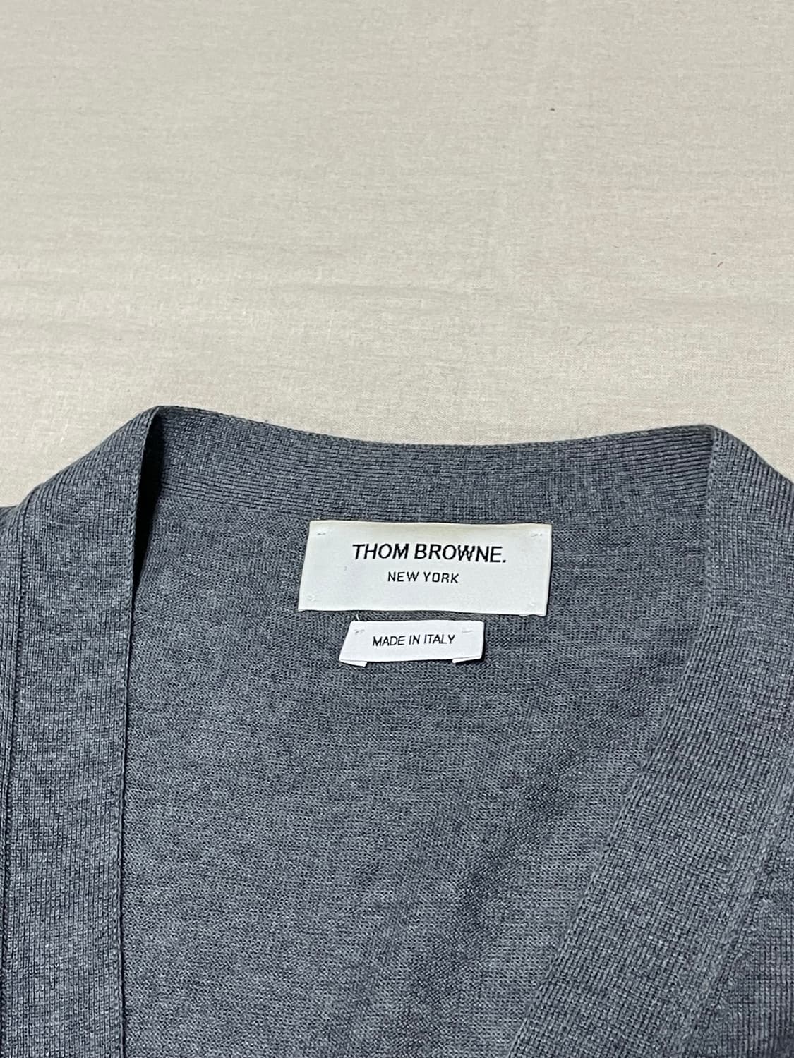 톰브라운 메리노 울 가디건 [5] 상품이미지4