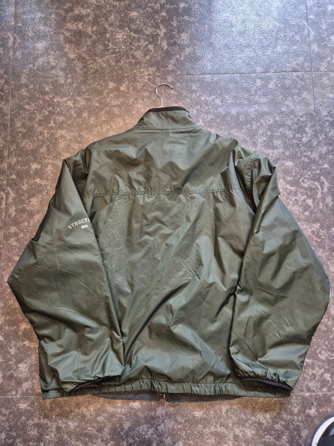 Structure 브랜드의 바람막이 자켓입니다 상품이미지4