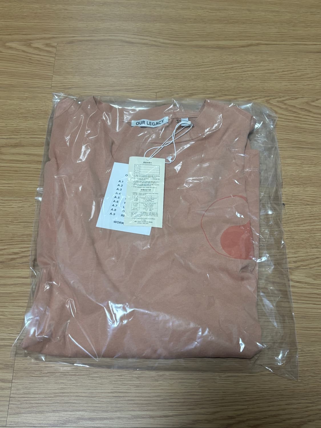 [새상품] 아워레가시 워크샵 롱슬리브 상품이미지7