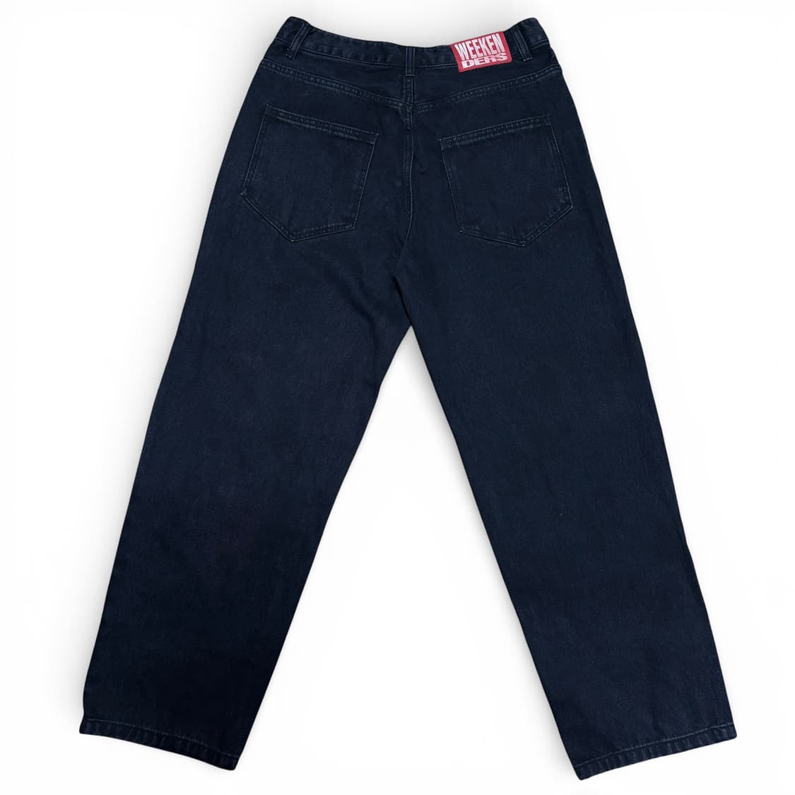 M 위캔더스 루즈 흑청 데님팬츠 상품이미지2