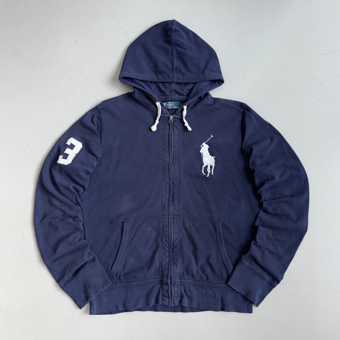 폴로 치프키프 빅포니 후드집업 네이비 상품이미지2