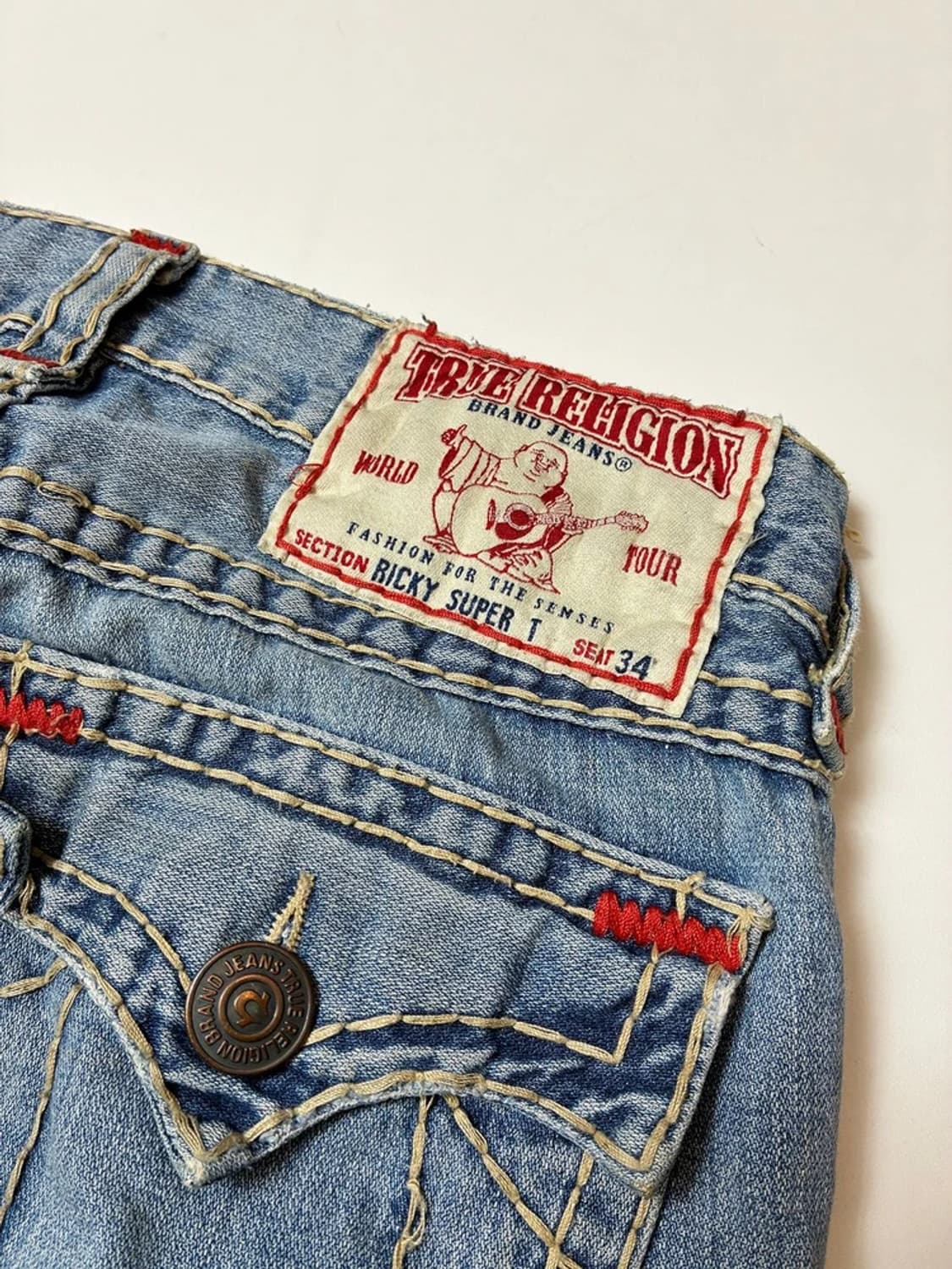 트루릴리젼 00's USA 스트레이트 데님 팬츠 PN9154 상품이미지6