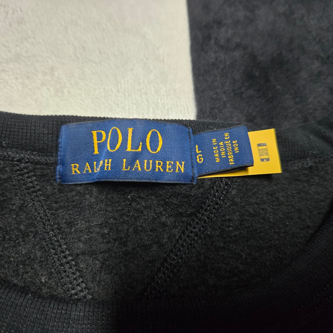 L 폴로랄프로렌 아치 스펠아웃 스웻셔츠 블랙 상품이미지4