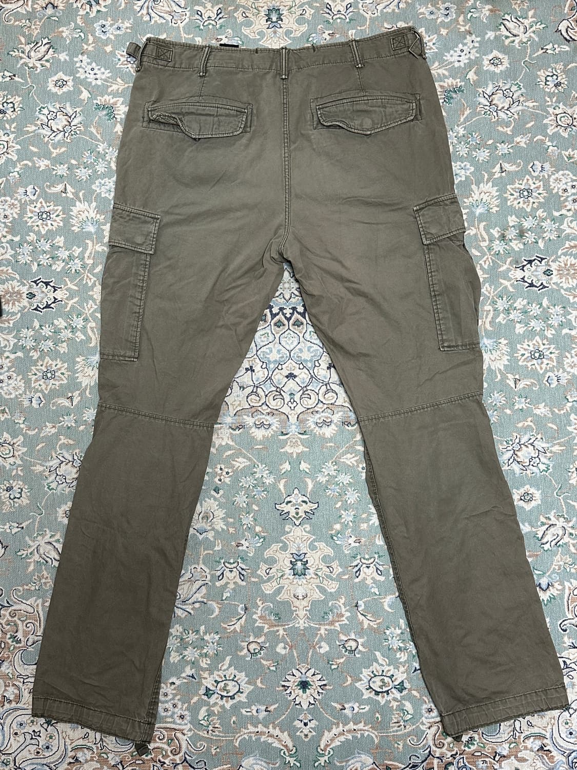 (33)H&M 카고팬츠 올리브 상품이미지2