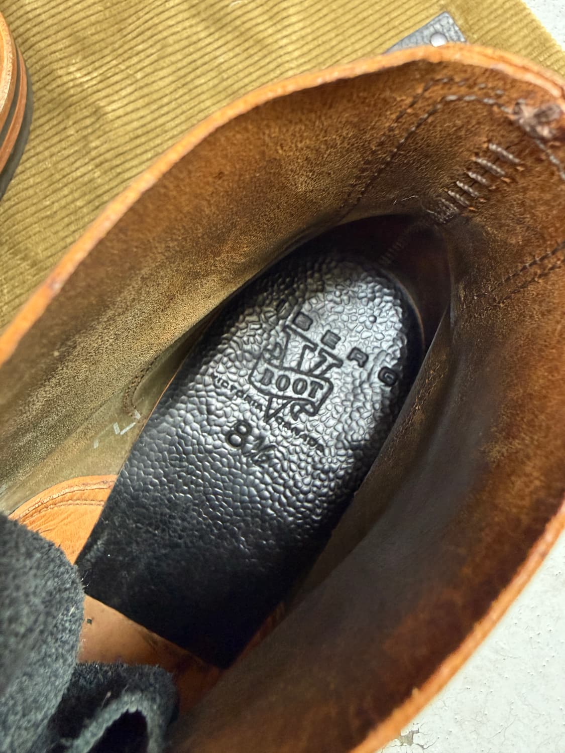 viberg 서비스부츠 그레인 쉘코도반 상품이미지6