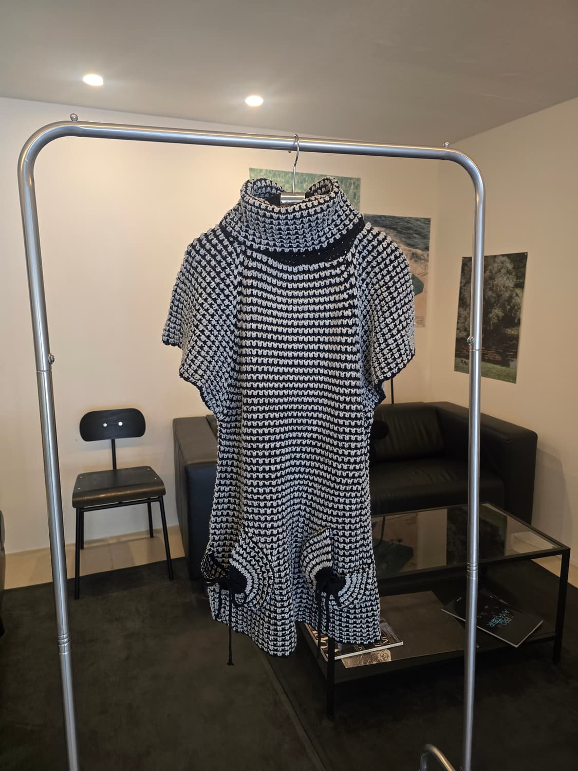 터들넥 니트 티셔츠 상품이미지1