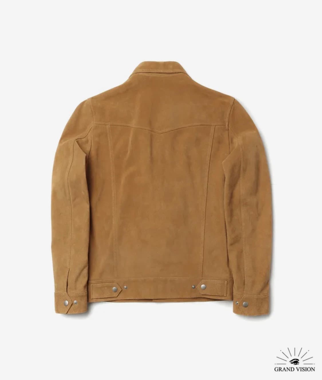 그랜드 비전 리얼 레더 스웨이드 트러커 자켓(L) 상품이미지3