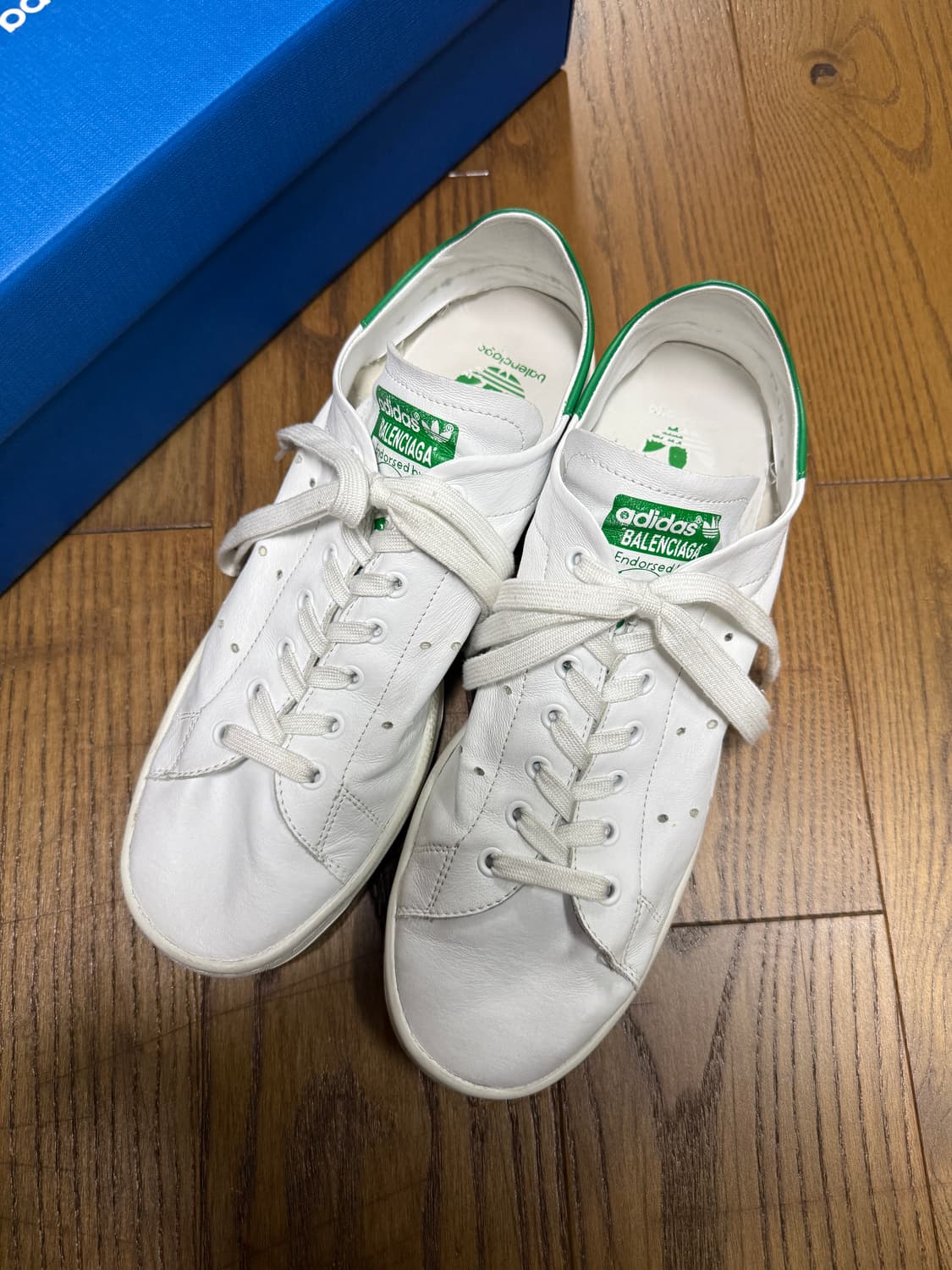 [43] 발렌시아가 스탠스미스 코어 그린 화이트 상품이미지3