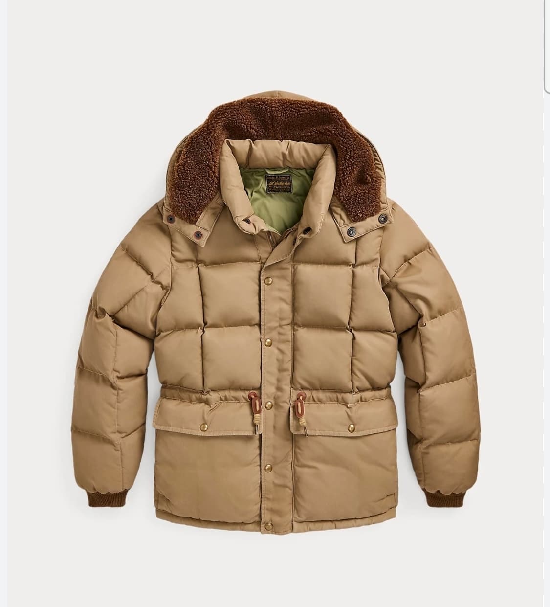 25fw 더블알엘 카라코람 다운자켓 xl 상품이미지1