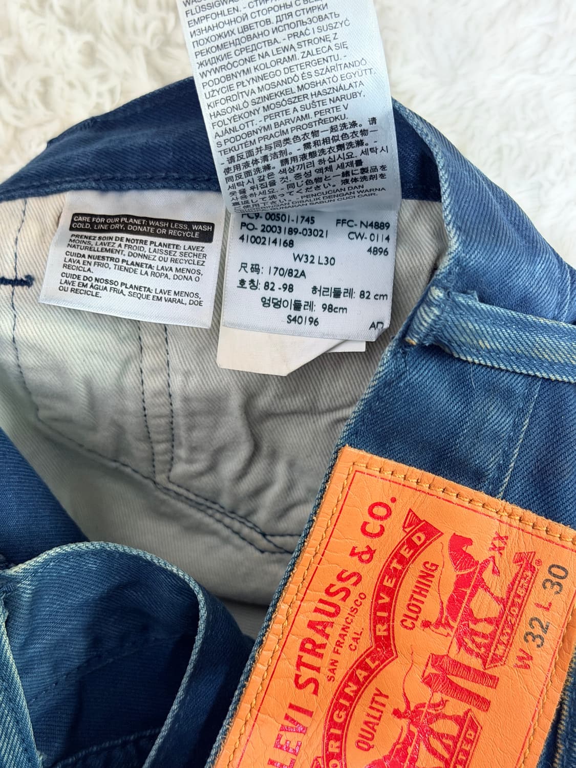 리바이스 청바지 W32 L30 상품이미지5