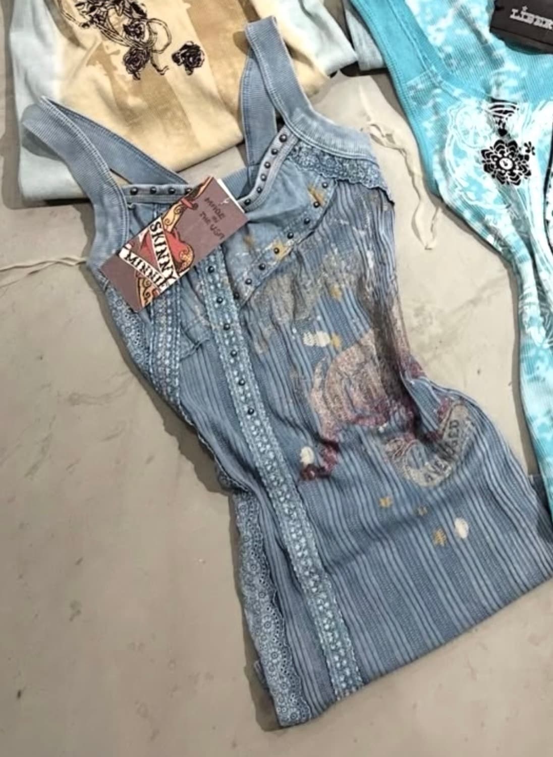 스키니미니 나시 상품이미지1