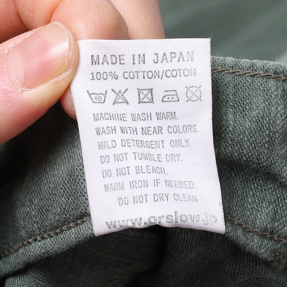 orSlow Fatigue Pants  상품이미지10