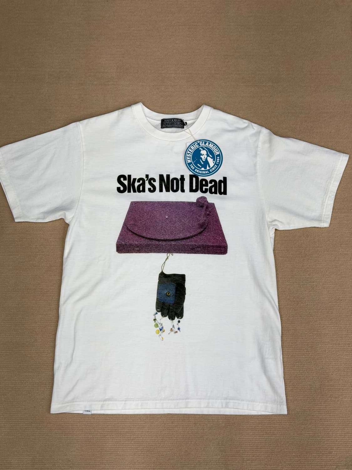 [새상품] 히스테릭그래머×JIM LAMBIE-SKA'S NOT DEAD 상품이미지1