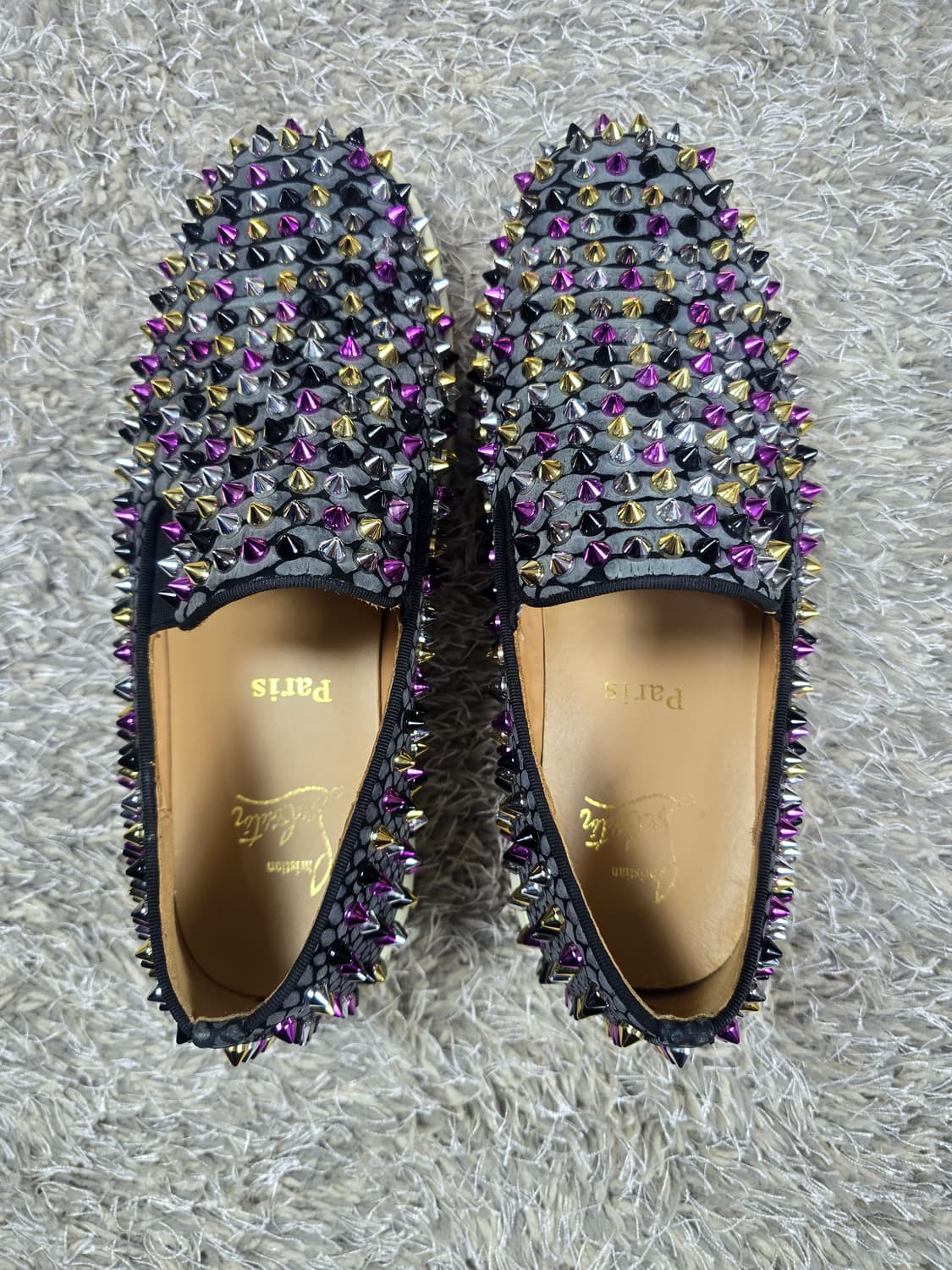 크리스찬 루부탱 스터드 로퍼 38 상품이미지6