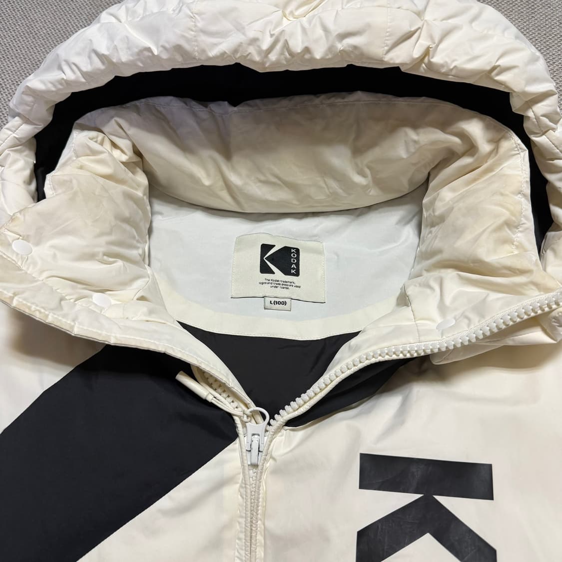 코닥 빅로고 패딩 자켓 상품이미지5