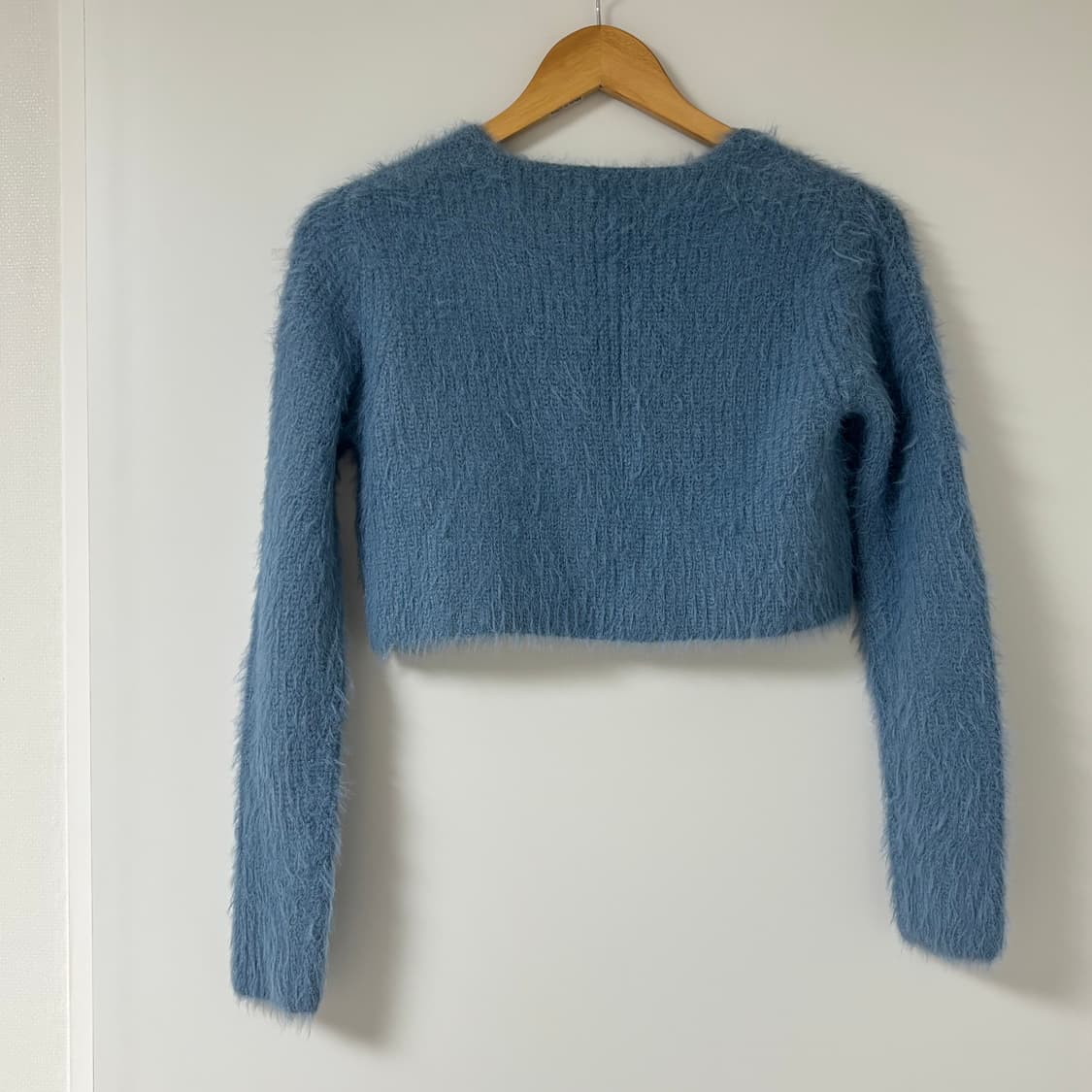 자라 크롭 퍼가디건 상품이미지4