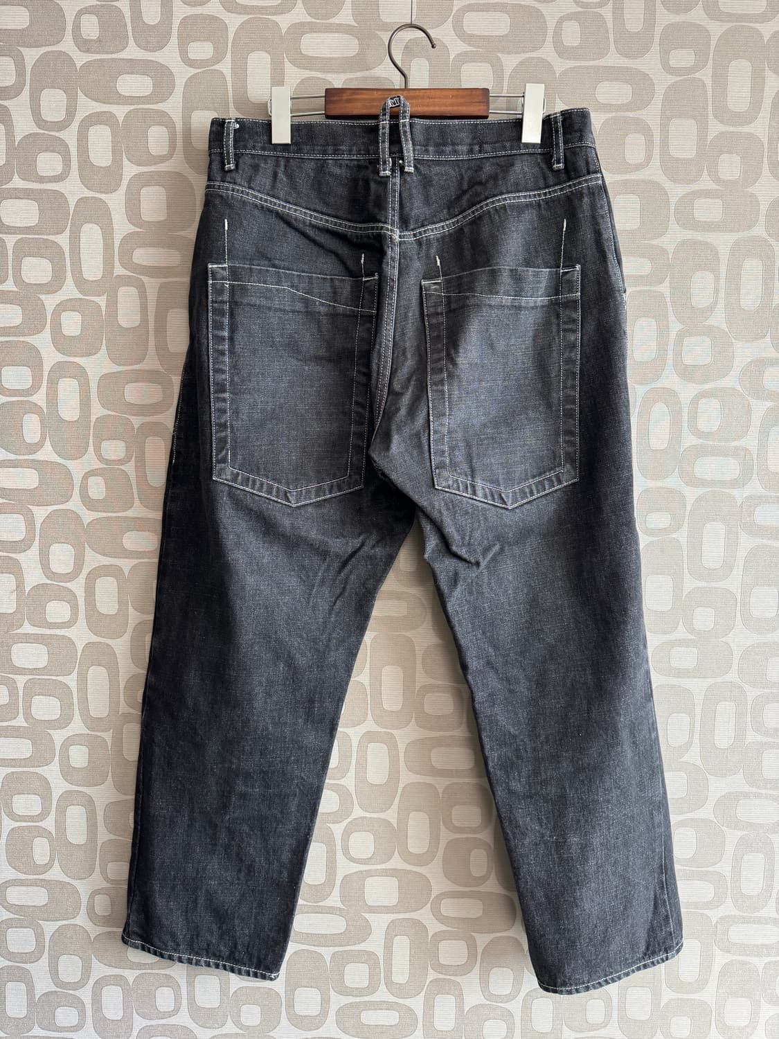 TYPING MISTAKE 타이핑 미스테이크 흑청 데님 청바지 L 상품이미지3