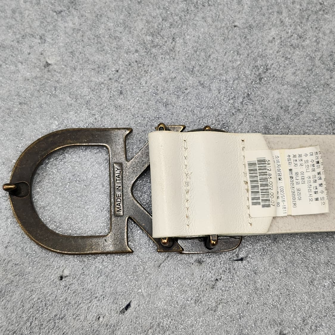 이태리제 정품 Calvin Klein Jeans 가죽 벨트 상품이미지4