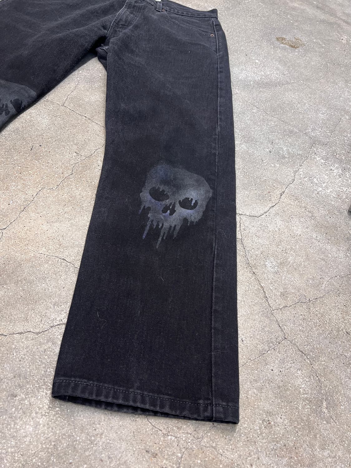 00‘s 리바이스505 캐나다 커스텀 블랙진  상품이미지4