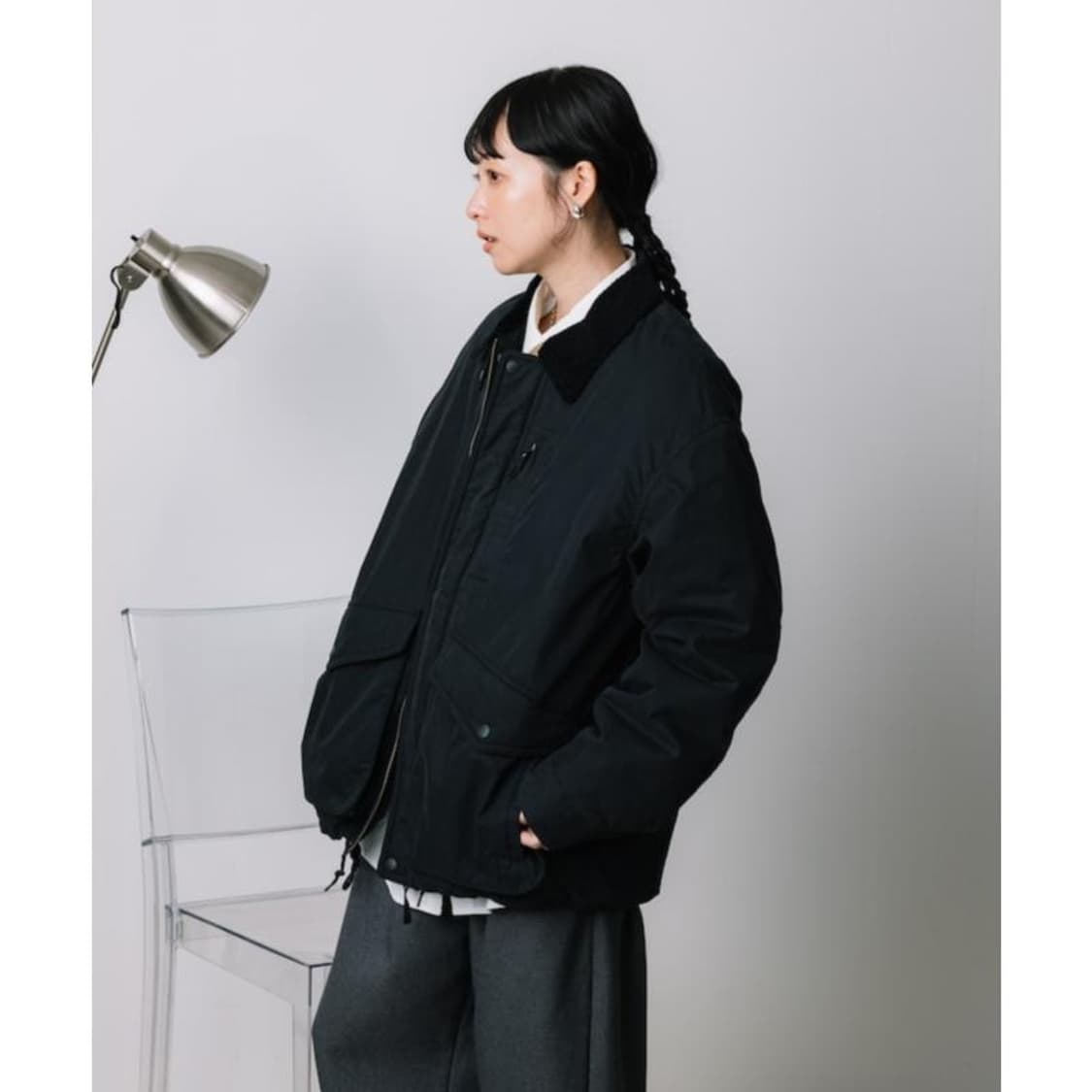 프릭스토어 FREAK'S STORE Cotton Short Blouson 상품이미지3