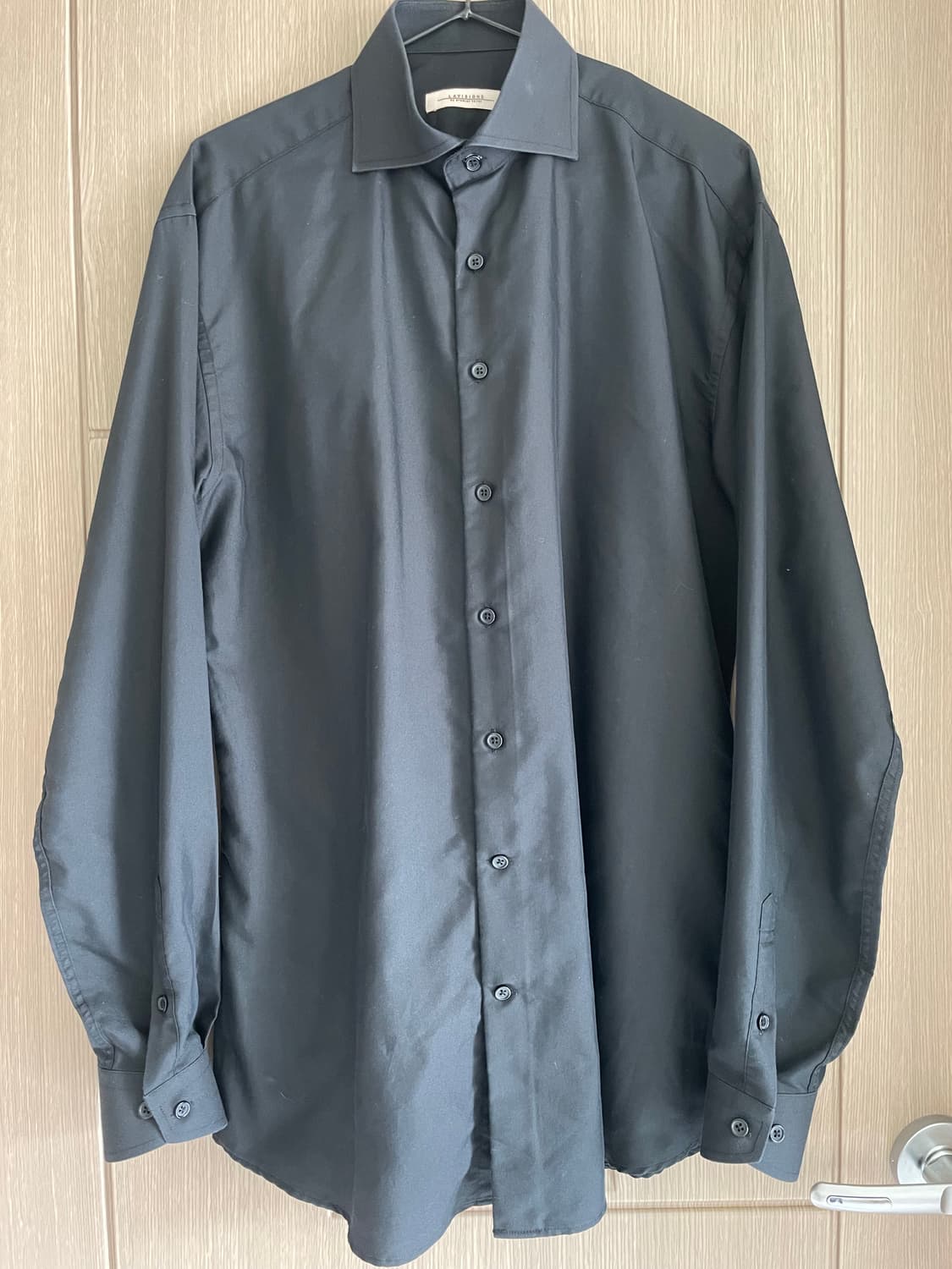 펑크 락시크 나나 블랙 롱셔츠 상품이미지1