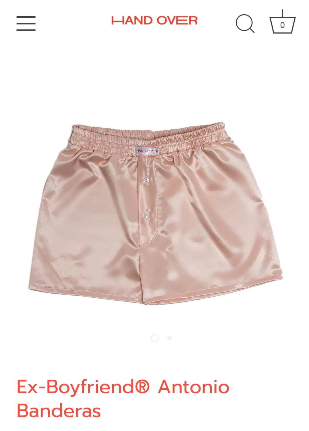 Handover 복서팬츠 xs 상품이미지1