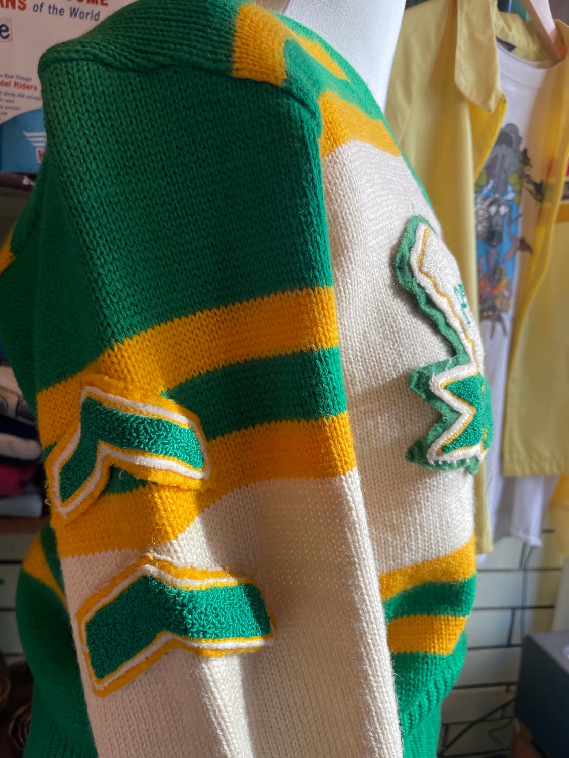1960-70s Vintage Cheerleader Sweater 상품이미지2