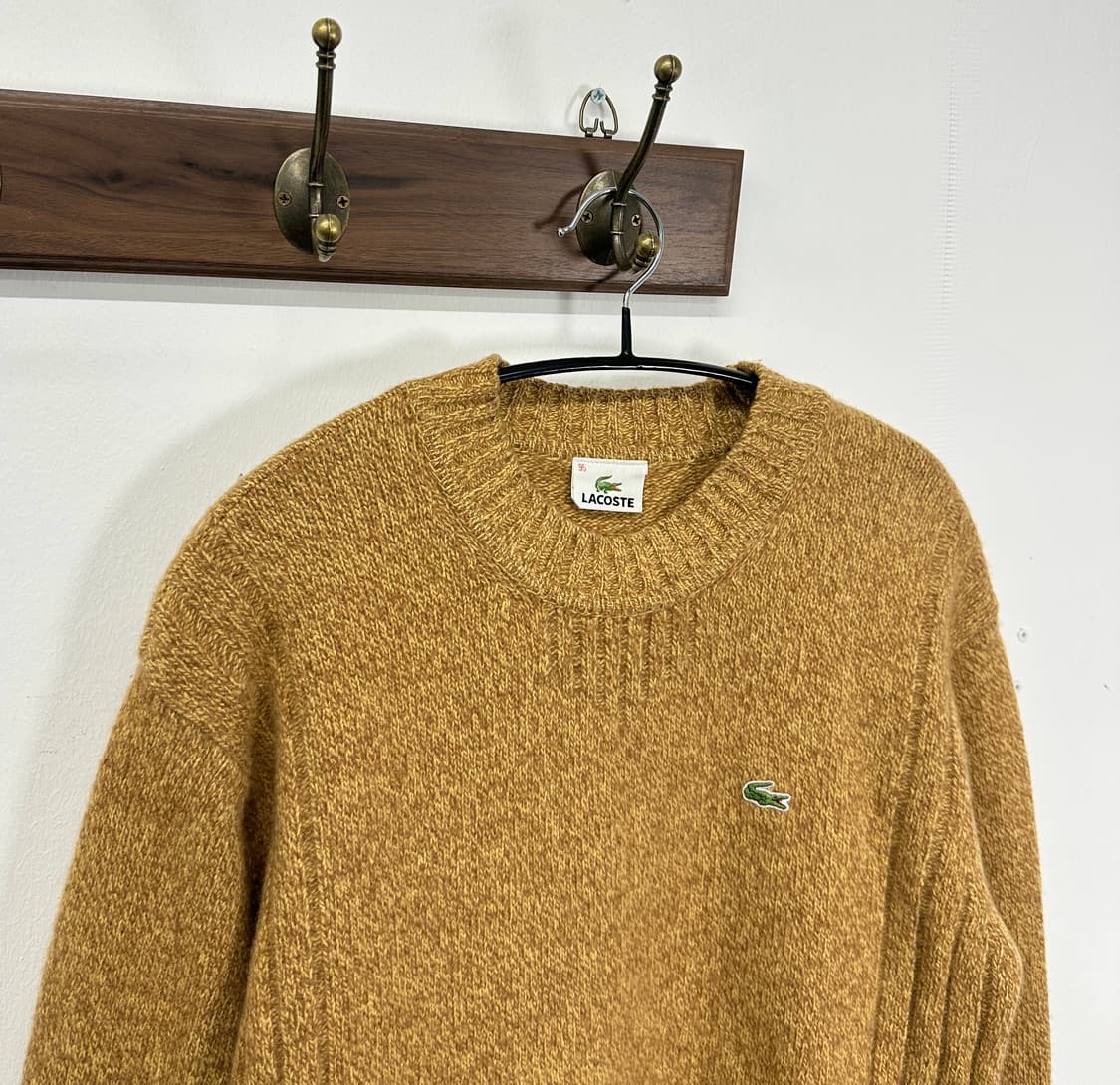 Lacoste 라코스테 울 브라운 보카시 니트 M 상품이미지1