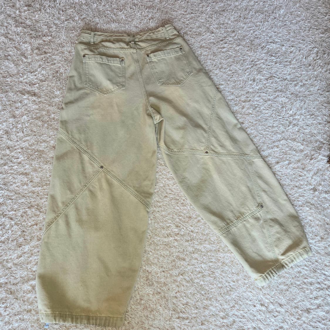 트래블 밀 데님 리벳 벌룬 팬츠 상품이미지4