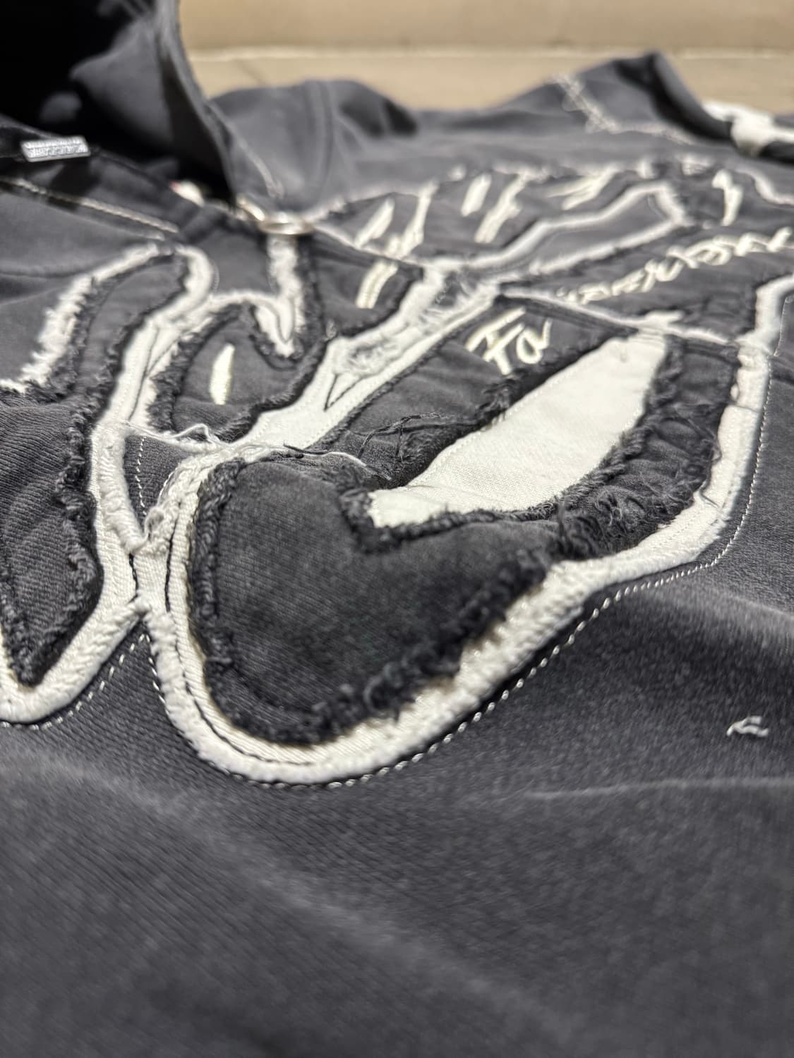 Vale forever RELIGION 후드집업 블랙 상품이미지2