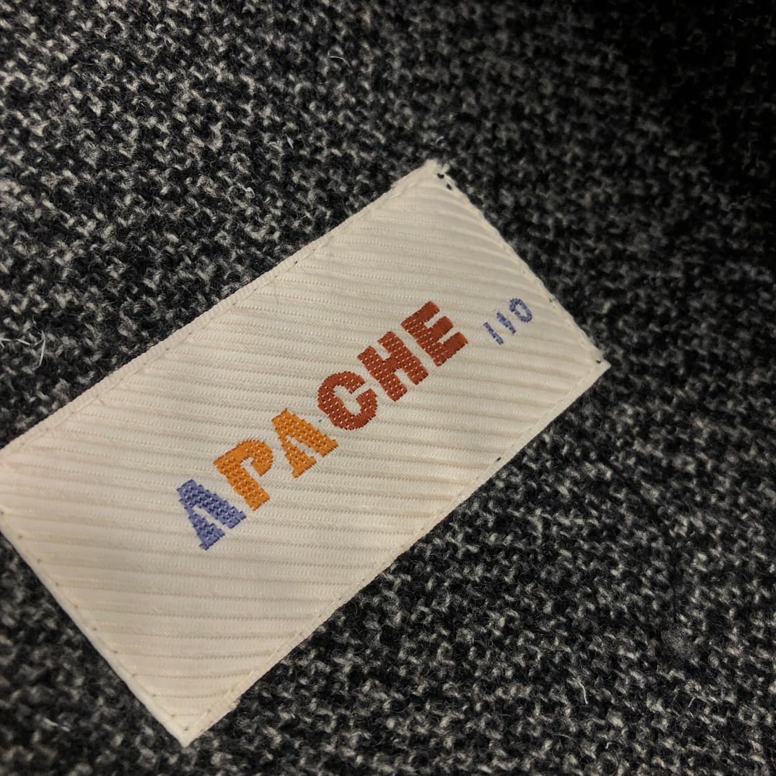 APACHE 90s 울 핸드메이드 코트 상품이미지4