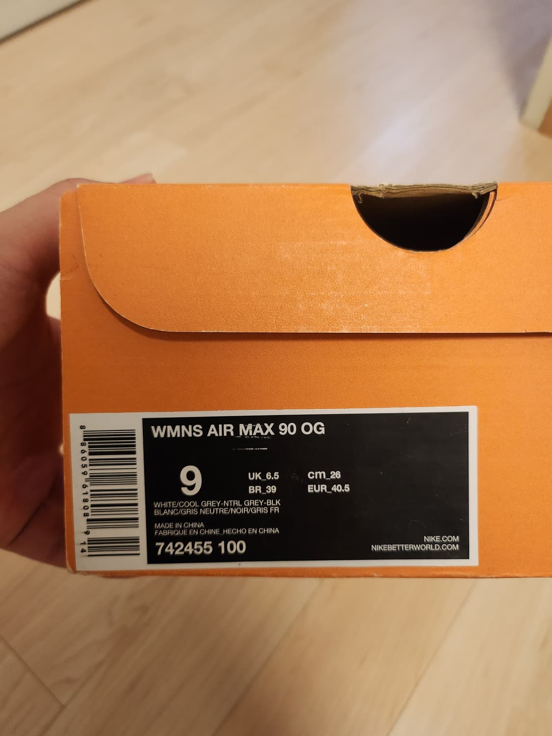 나이키 에어맥스90 마징가 OG 상품이미지4
