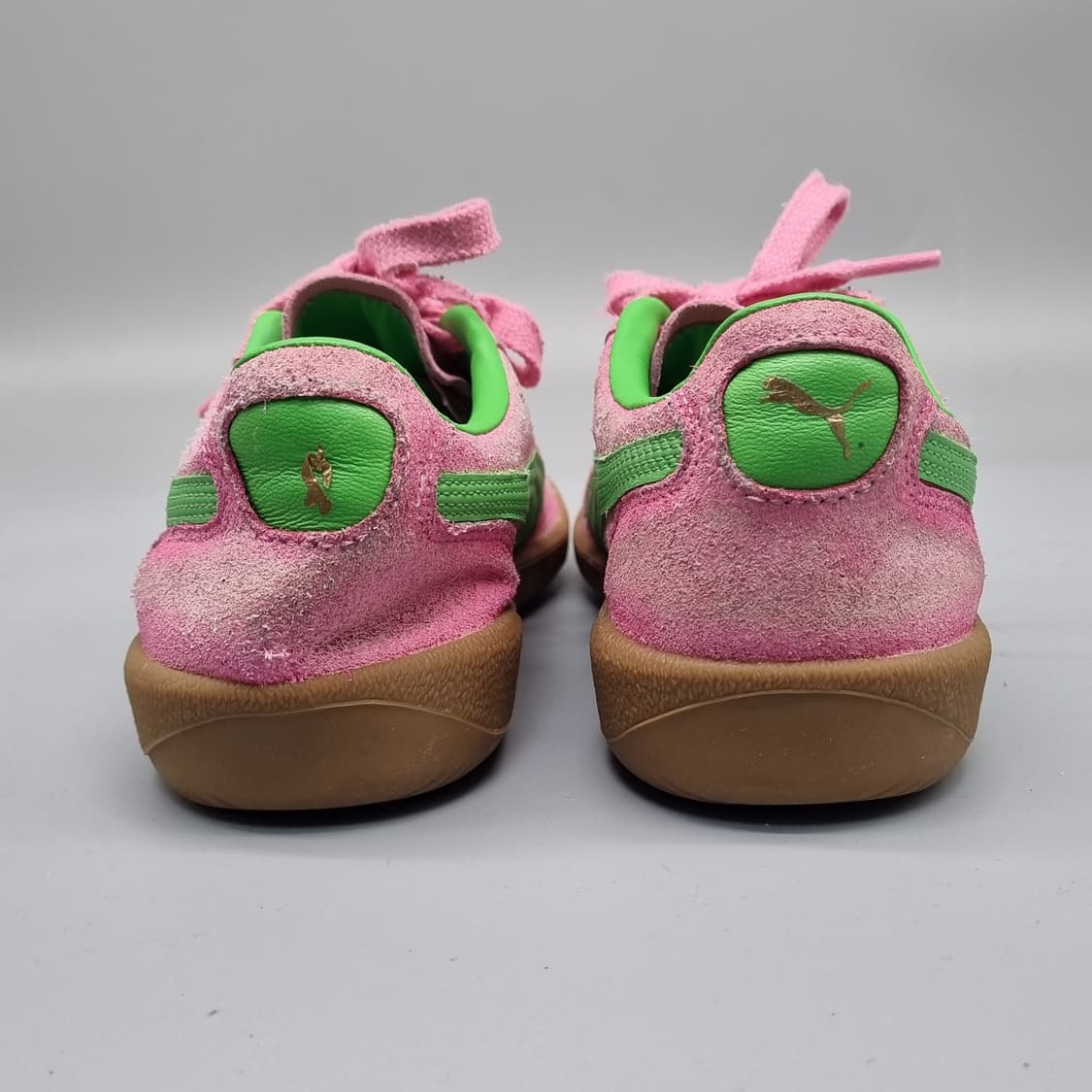 푸마 팔레르모  핑크그린 여성운동화235  상품이미지4