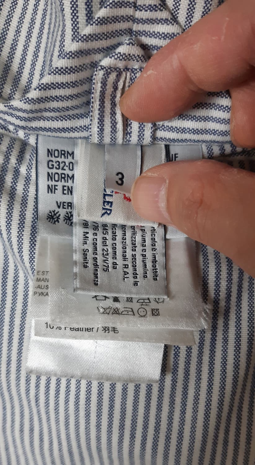 몽클레어 톰브라운 콜라보 감마블루 패딩  상품이미지8