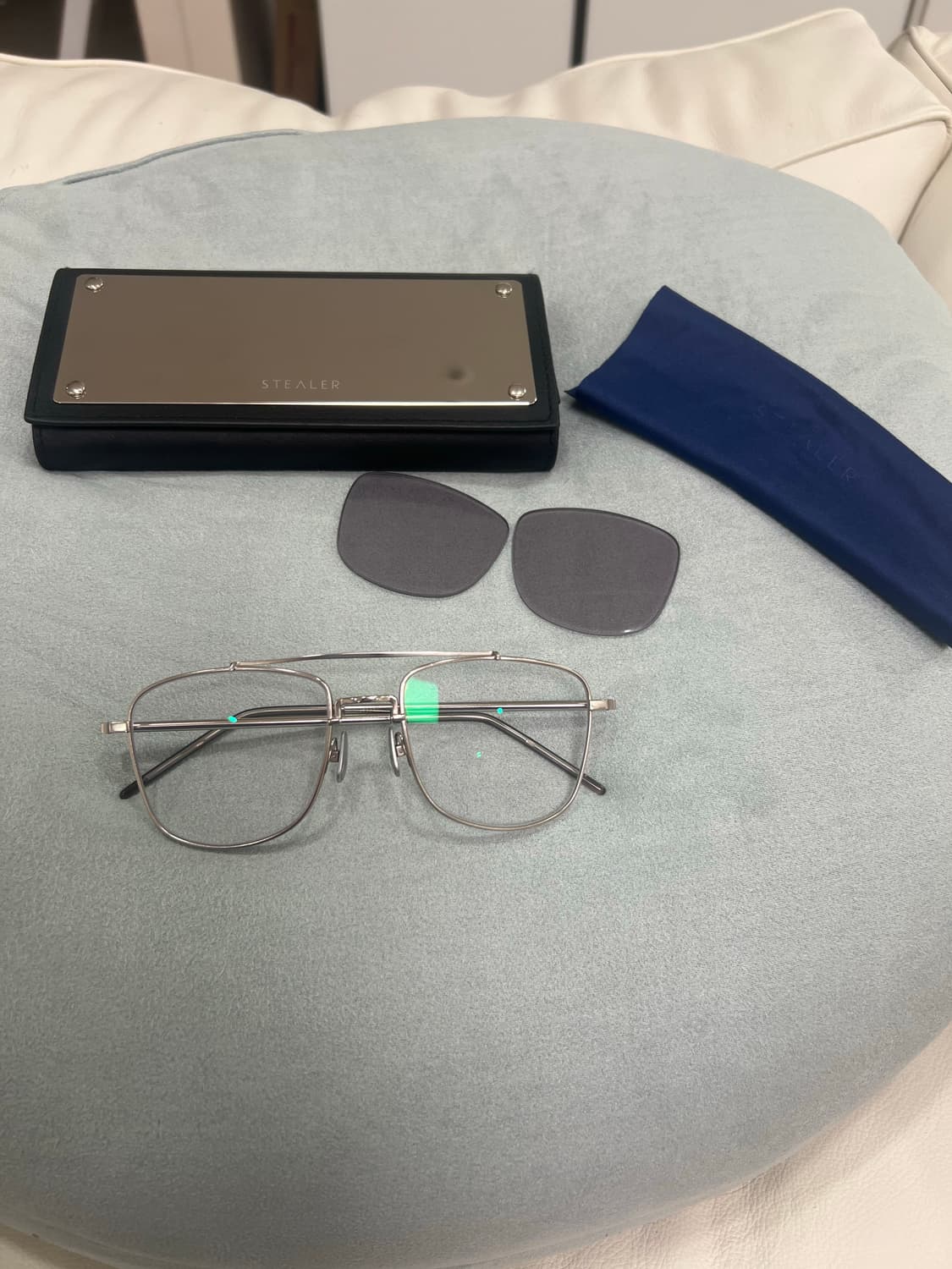 STEALER(스틸러) / 투브릿지 메탈 선글라스 상품이미지1
