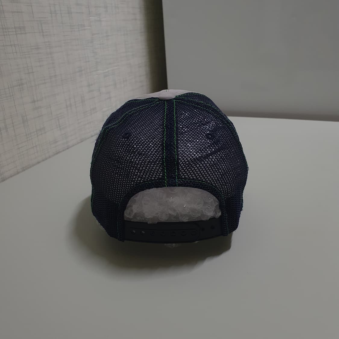 본더치 Von Dutch 빅로고 메쉬 트러커 디스트로이드 볼캡 그레이 상품이미지5