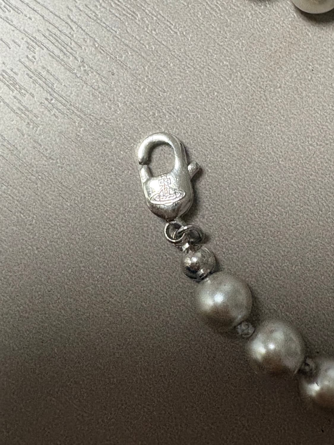 비비안웨스트우드 실버진주 목걸이 상품이미지4