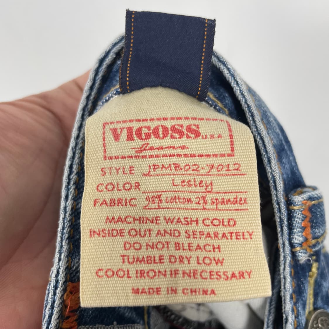 VIGOSS 데님팬츠 30 상품이미지7