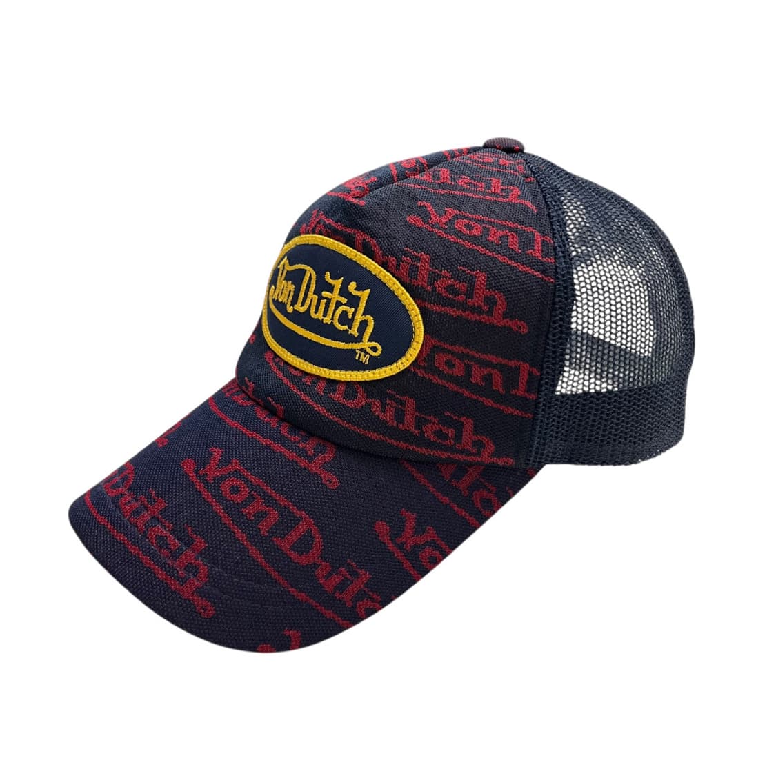 본더치 y2k 레터링 네이비 볼캡 상품이미지5