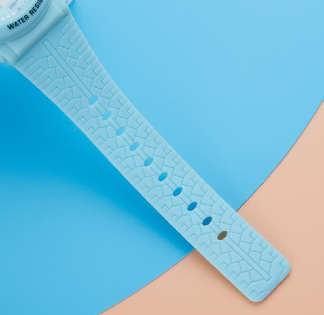 스포츠 패션 디지털 전자 워치 파스텔 컬러 손목시계 판 상품이미지4