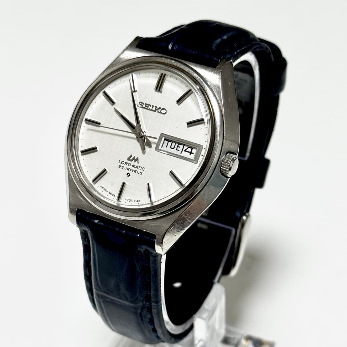 70s 세이코 로드매틱 린넨다이얼 빈티지 5606-7010 상품이미지2