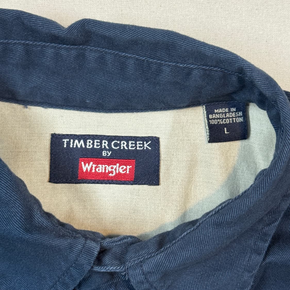 L) Wrangler 랭글러 투포켓 워크웨어 코튼 셔츠 W10 상품이미지5
