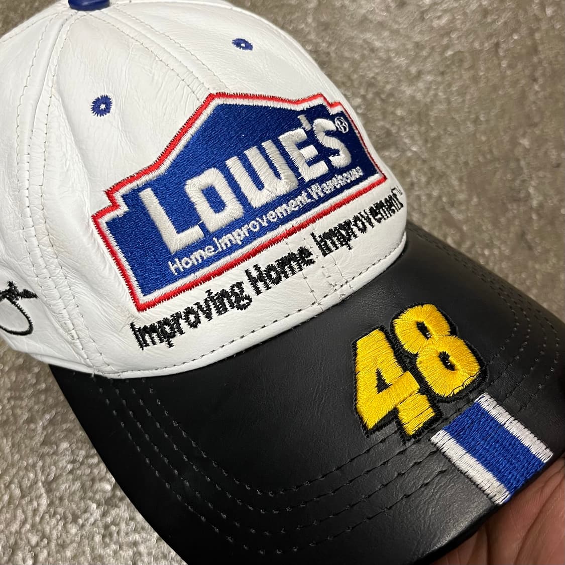 나스카 가죽 레이싱 볼캡 (OS) 상품이미지2