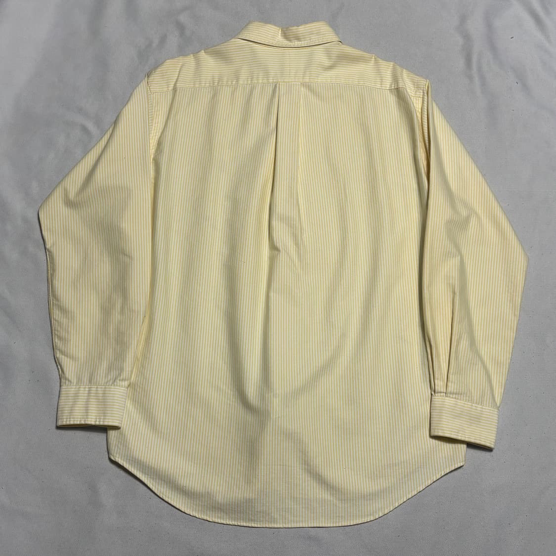 L 폴로랄프로렌 커스텀핏 옐로우 스트라이프 셔츠 상품이미지3