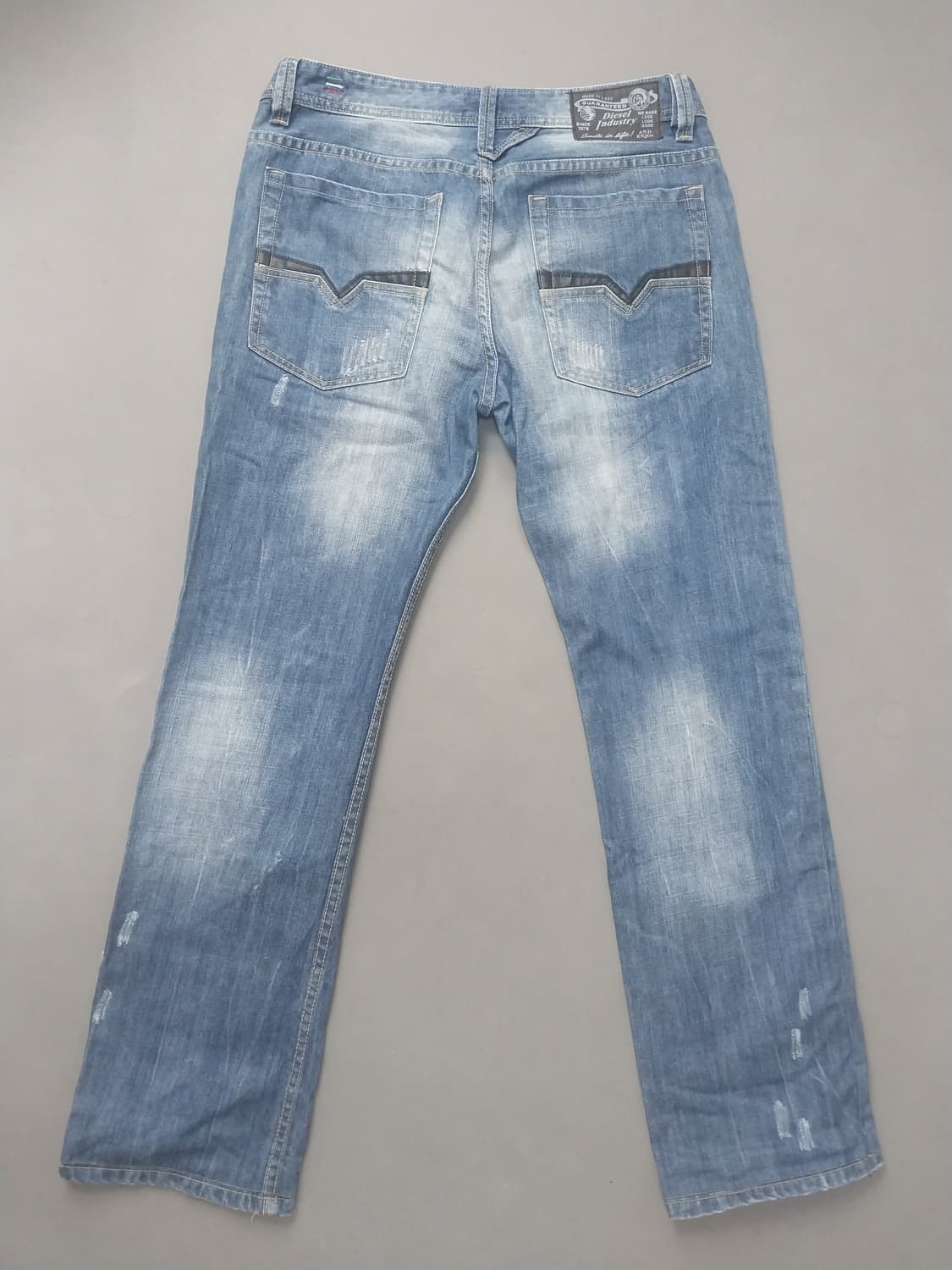 [34] 디젤 데미지 레귤러 스트레이트진 청바지 상품이미지7